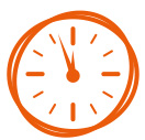 clock-orange-symbol